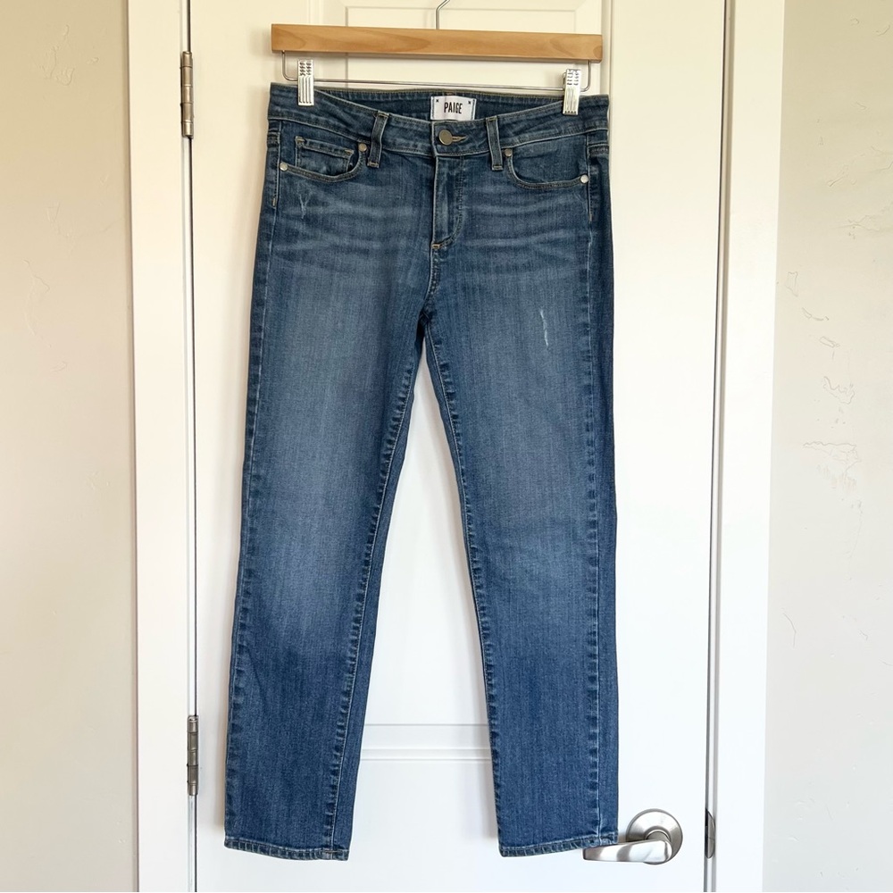 Paige Kylie Crop Jeans Medium Wash jeans Cropped Jeans Skinny Jeans Size 28